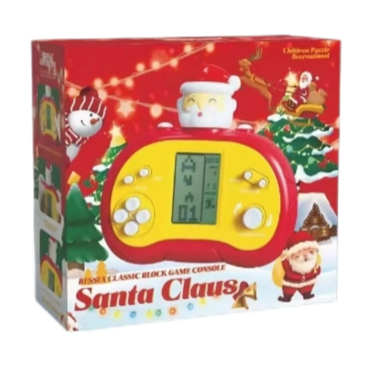 Popular 2024 New Russia Classic Block Game Console Toy Pressure Release for Children boy and girl gift