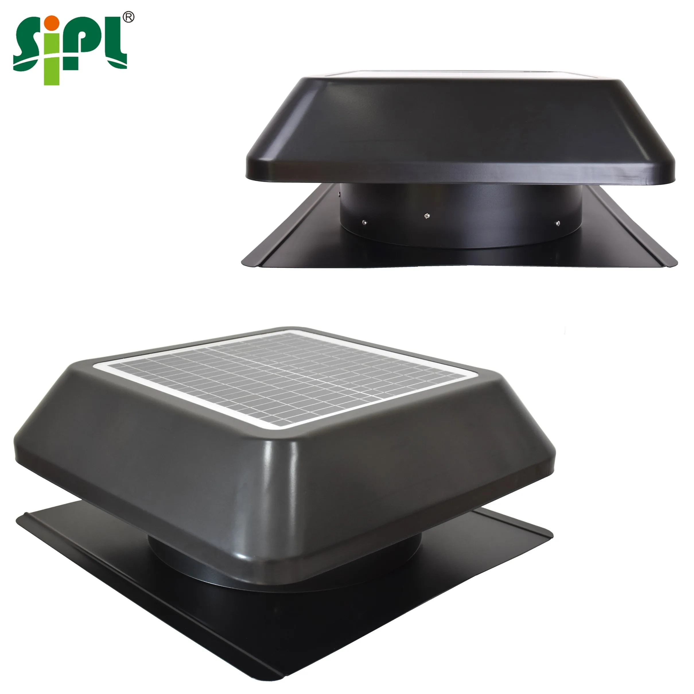 HVAC Vent Tool Sunny Day Night Roof Ventilation Attic Fan Heat Extraction 15W Solar Adapter Double Power Ceiling Air Cooling Fan
