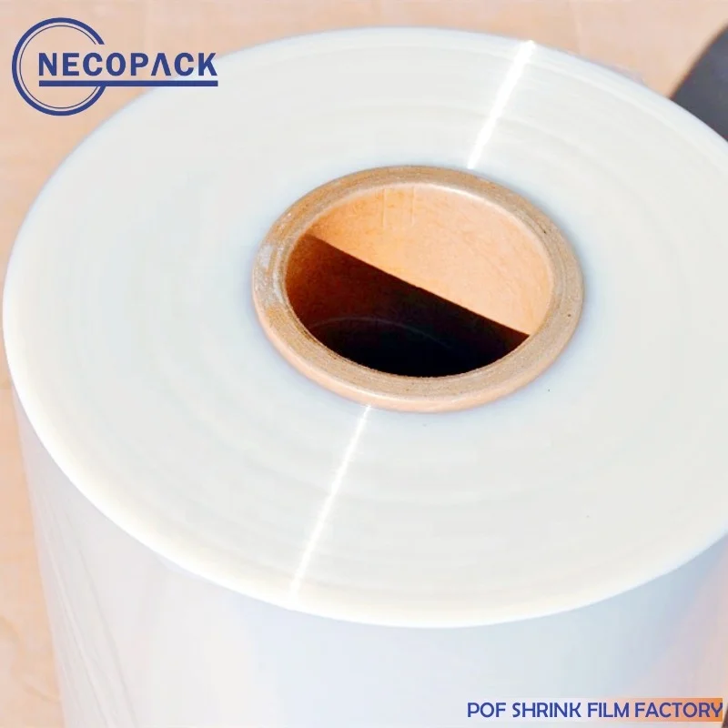 Low Temperature PE Cross-Linked POF  Heat Shrink Film heat shrinkable film for high strength packing performance