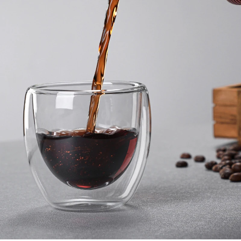 450Ml Reusable Insulated Latte 12Oz 16Oz Colour Effect Branded Stack Double Walled Glass Coffee Cups Travel Mugs for Sublimation