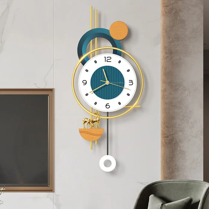 Modern Wall Clock Battery big Pendulum Wall Clocks for Living Room Bedroom Office Kitchen Home Decor 3D Silent Clock Wall Decor