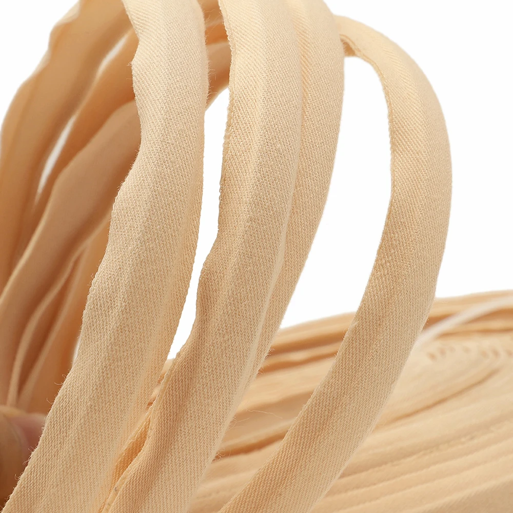 2023 new design 12 mm bra accessories skin  cotton covered bone  Pack in rolls wholesale