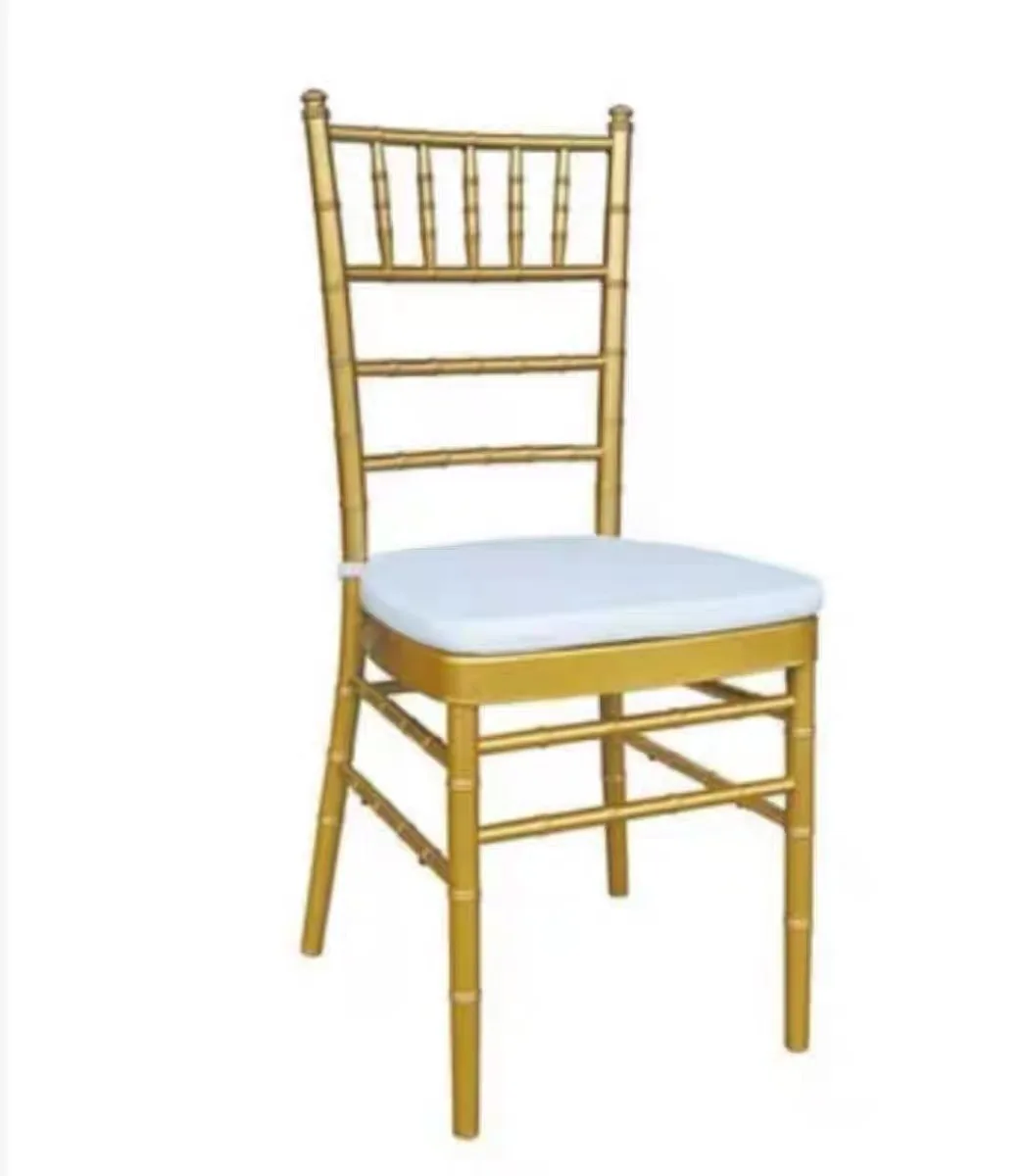 event party hotel banquet chair stackable gold stainless steel wholesale metal chavari tiffany wedding chairs with cushions