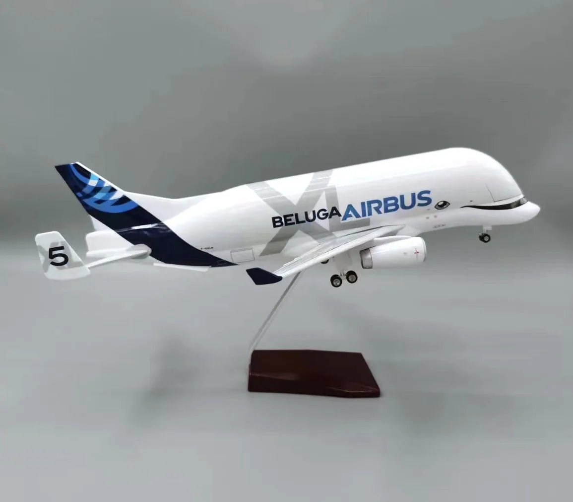 42CM A330-600ST airplane model 1:150 Resin Super Beluga hot selling aircraft model for collection Holiday gift customizable