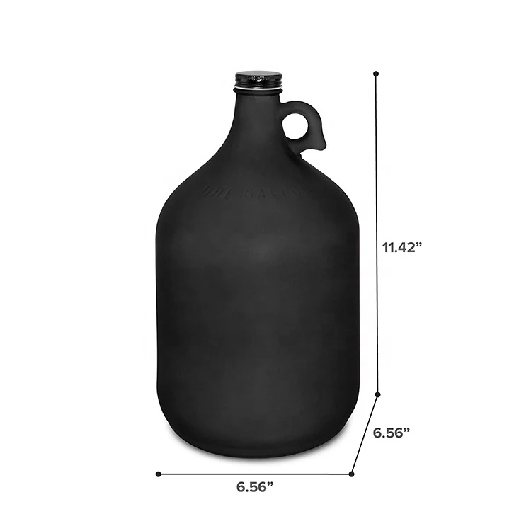 Лидер продаж бутылки для пива из черного стекла объемом 1 л