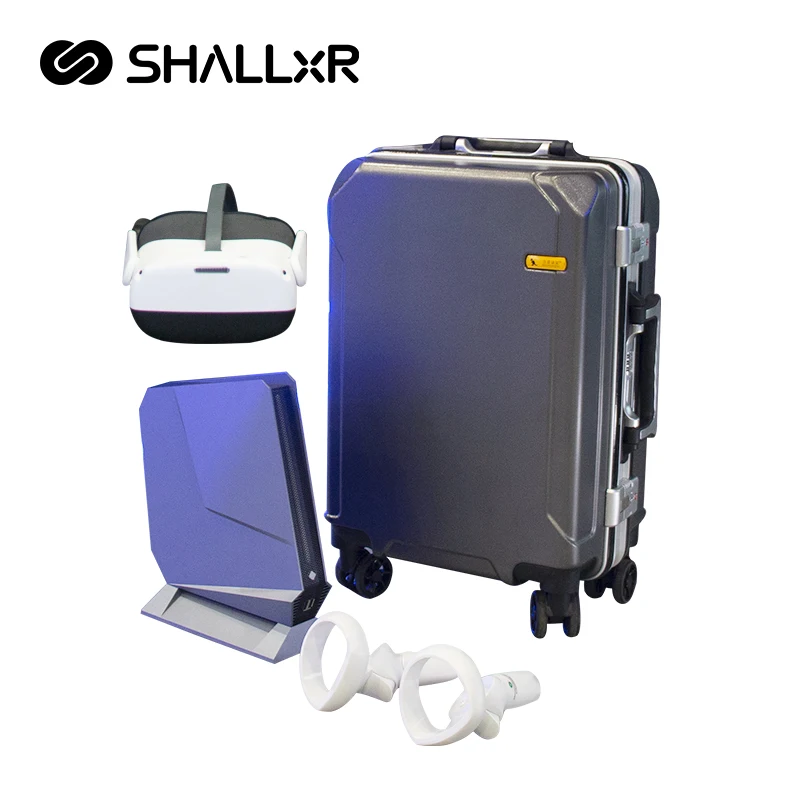 Shopping Mall ShallxR Vs Game Vbox Playstation 9D VR Shooting Simulation Virtual Reality Gun VR All In One VR Set For PC
