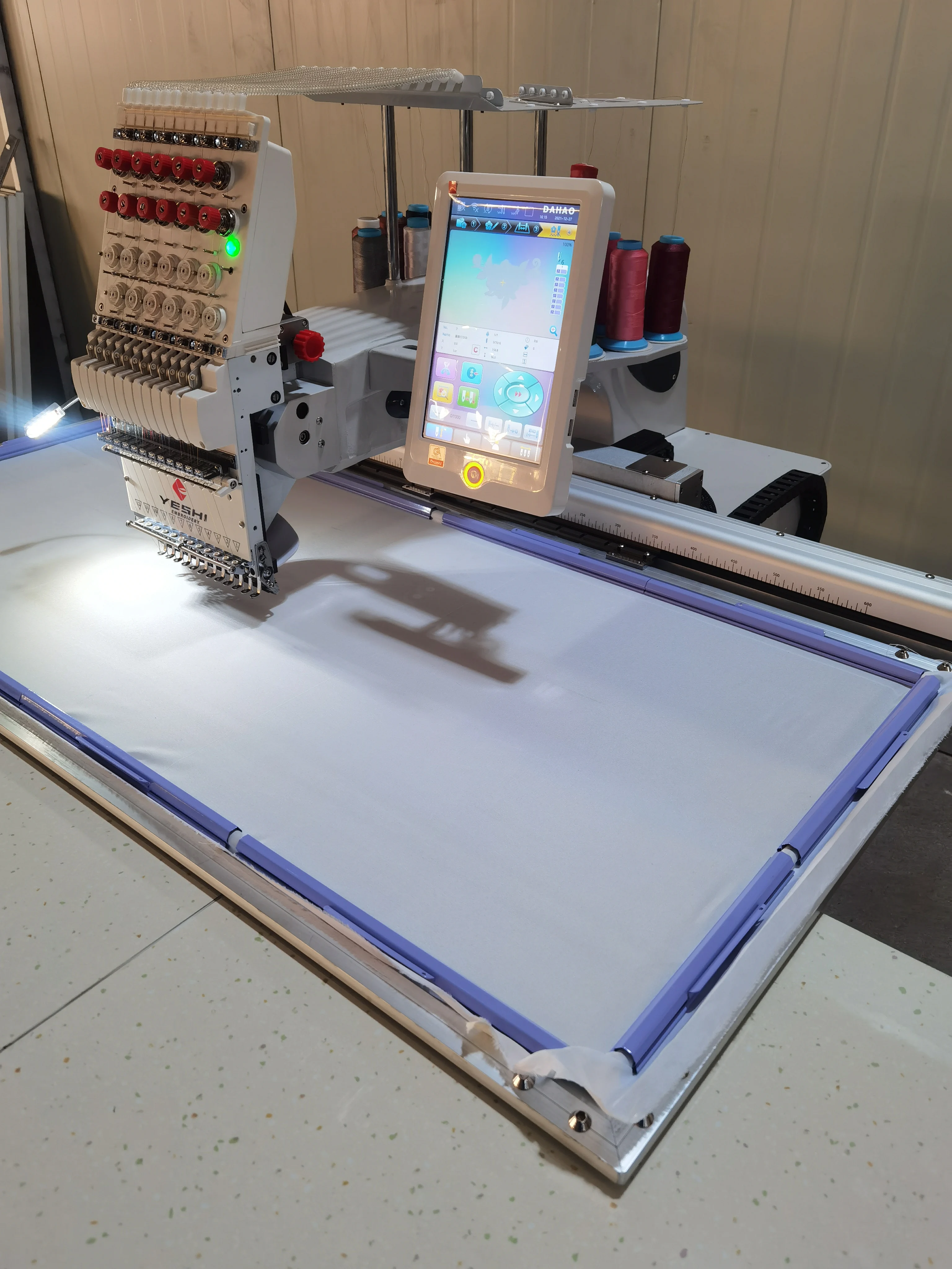 Professional Embroidery Machine Single Head Embroidery Machines With Prices