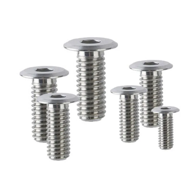 Hot Sale Popular CBSTSR M2-M6 304 Stainless Steel  Ultra Low-Profile Hex custom Socket Cap Screw