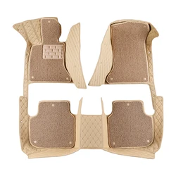 Right Hand Drive 3D 4D 5D 7D Leather PVC Car floor Mats For Thailand Car Mat