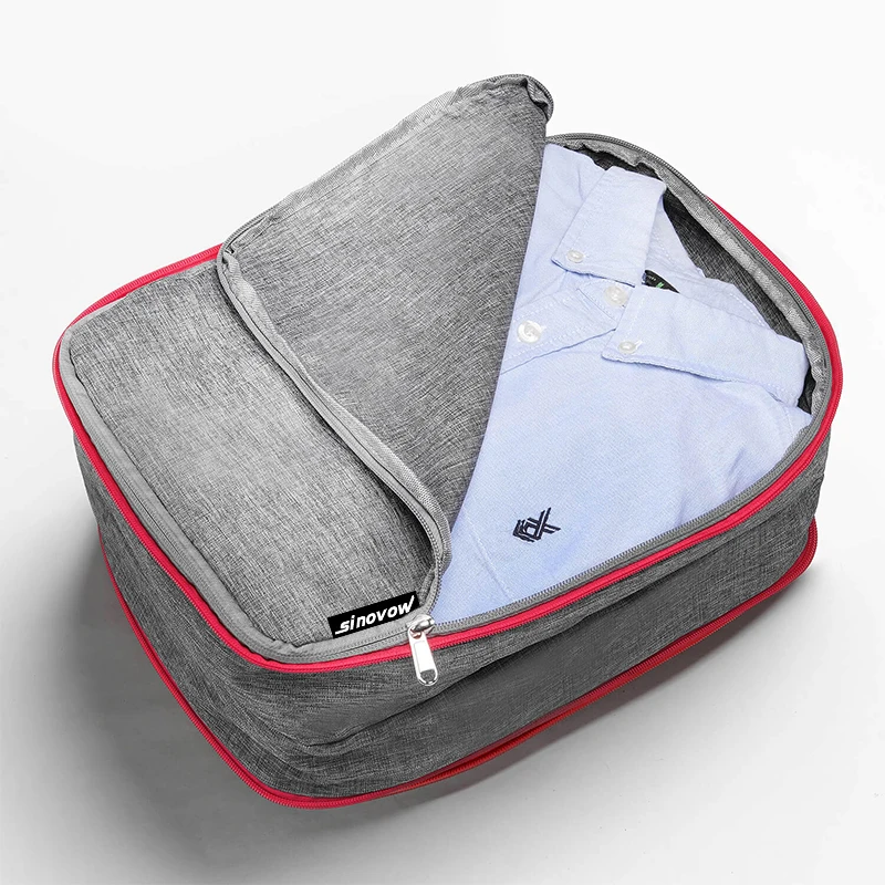 Sinovow Compression Packing Cubes for Travel Customized Packing Cubes 3 Pack Travel Packing Organizer Bags for Luggage
