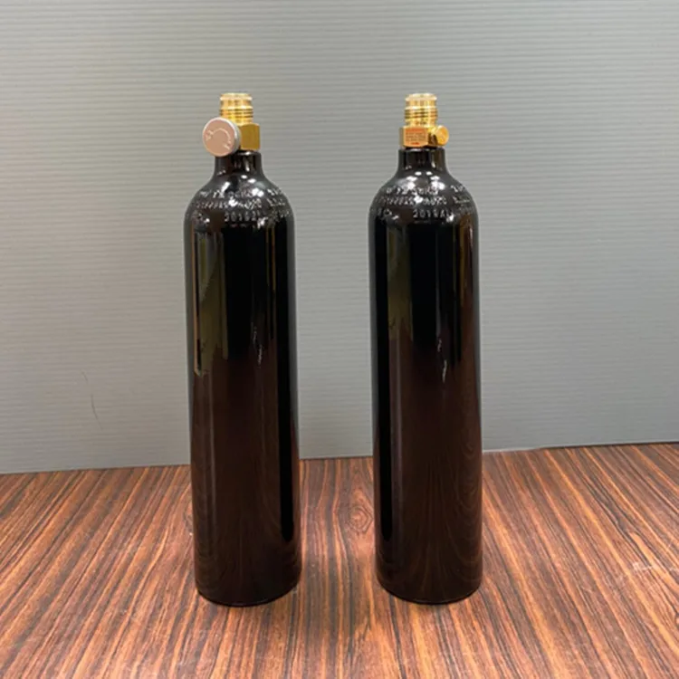 12 унций Прямая продажа с завода 0,5л алюминиевый цилиндр CO2 Пейнтбольный бак с клапаном ВКЛ/ВЫКЛ