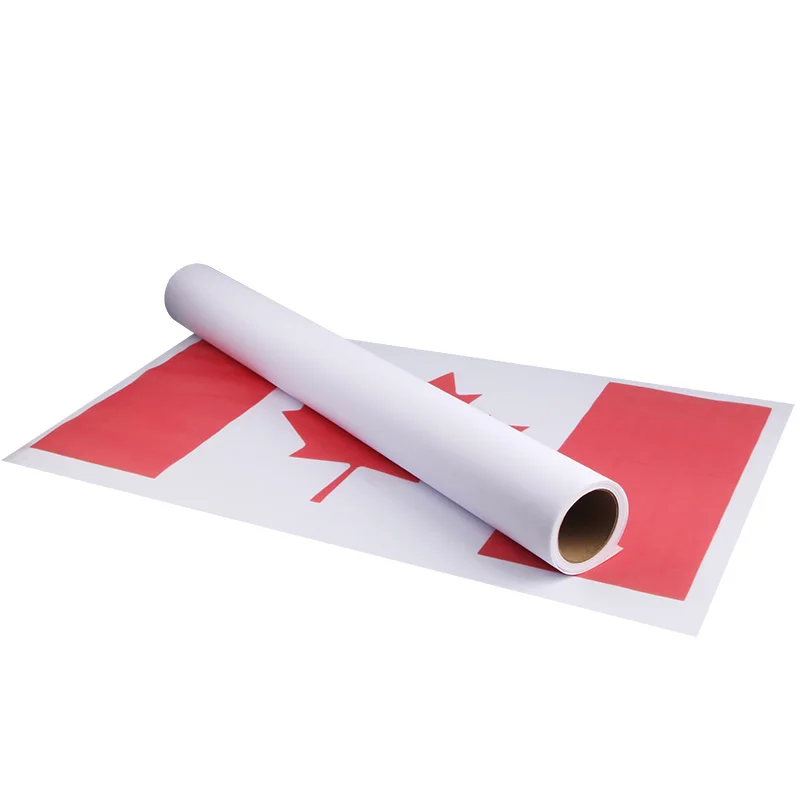 Eco solvent printer flag textile fabric with liner with  printing by eco solvennt ink