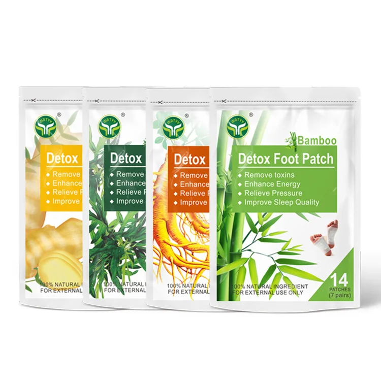 Healthy Bamboo Vinegar Royal Detoxification Foot Patch