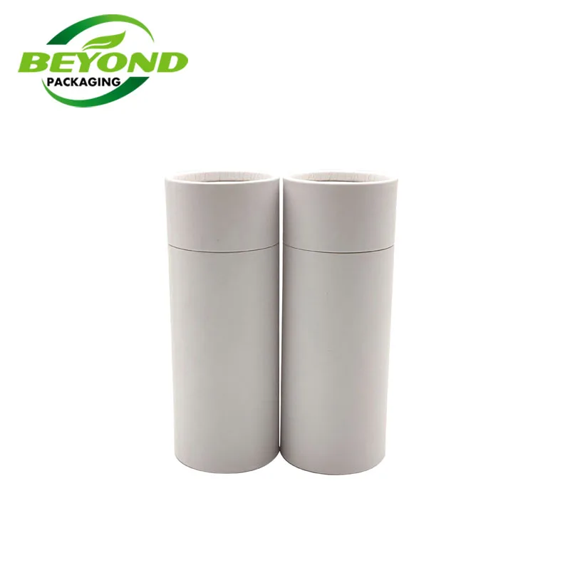 Eco Friendly biodegradable Cardboard Seasoning Paper Tube Container Cylinder Packaging with Shaker Top