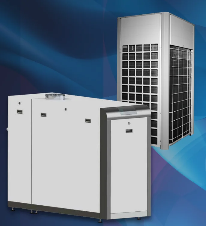 hybrid gas boiler for heating system and heat pump condensing boiler with integrated hydraulic unit heatpump