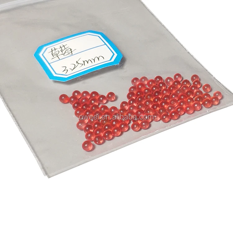 
Factory Direct Supply Food Grade Cigarette Blasting Ball Cooling Breath Menthol Capsule Flavour For Cigarette 