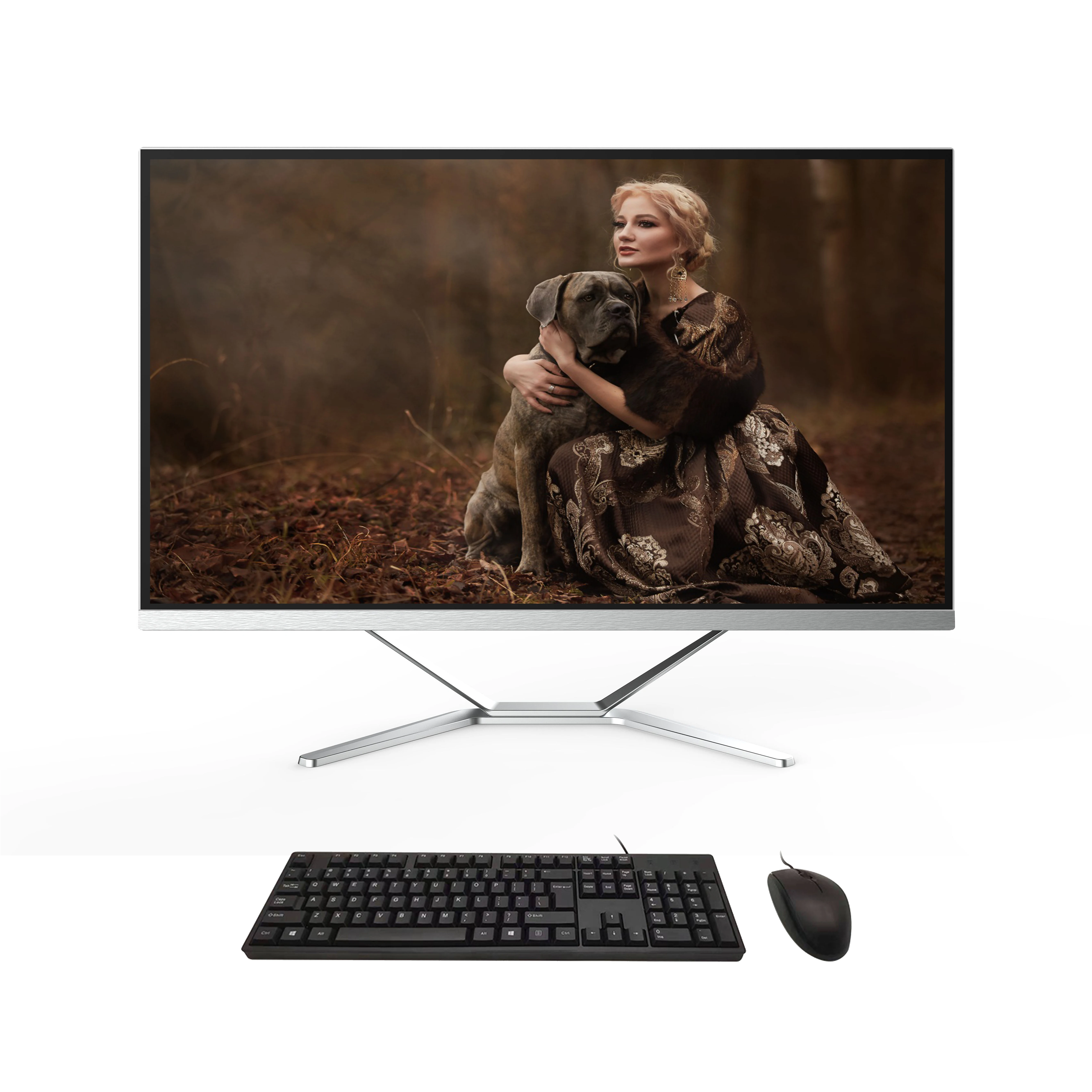 Офисный Настольный ПК 23 8 дюйма Процессор I3 I5 I7 2 Гб Графическая карта