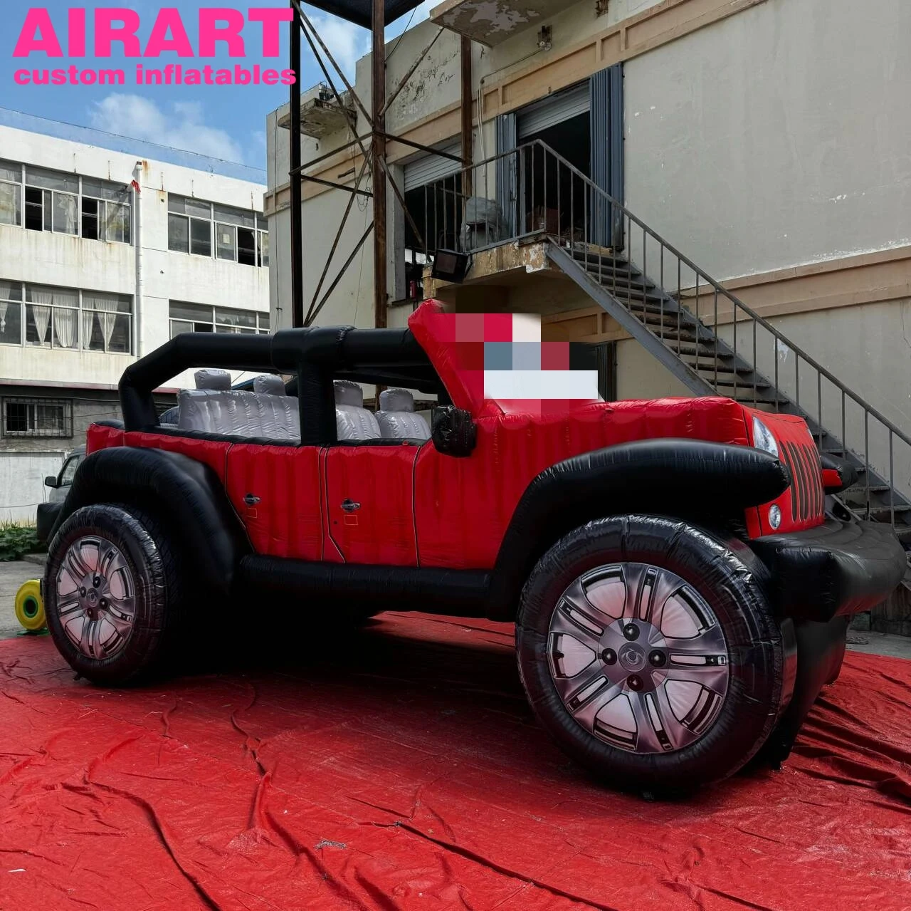 sealed Style Inflatable Car Balloon,inflatable Lifelike Car Balloon