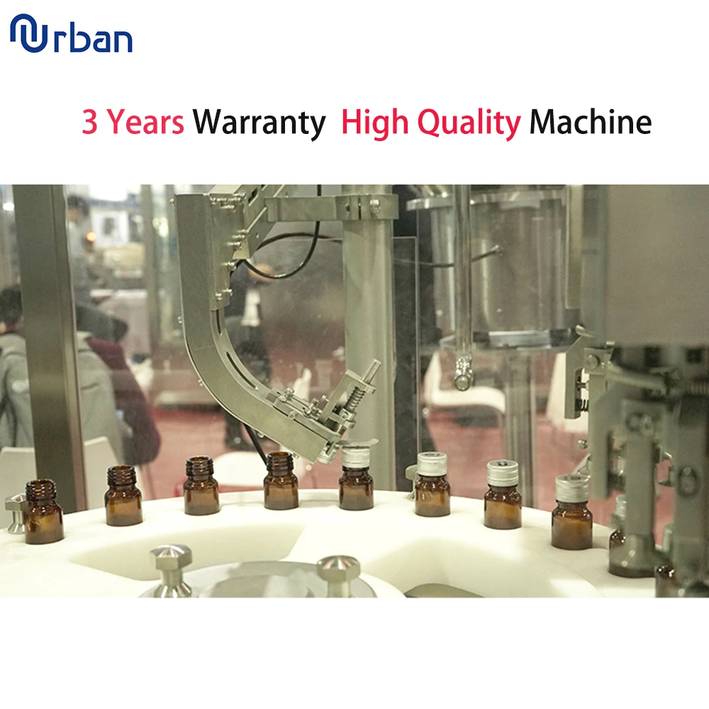 Полностью автоматическая машина для розлива и закупорки духов эфирных масел жидких реагентов стеклянных бутылок
