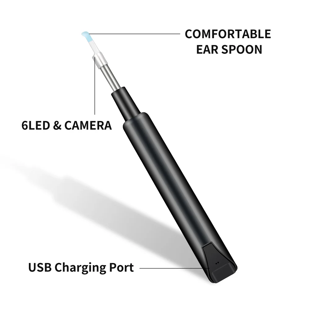 Fashion and Healthy Smart Visual Wifi Dropshipping earwax removal device ear cleaning pick