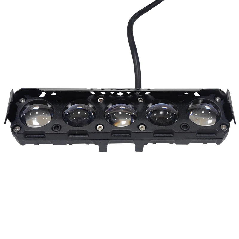 5 lens spotlight 38W white yellow Led Motorcycle Fog Light spotlight Working Light