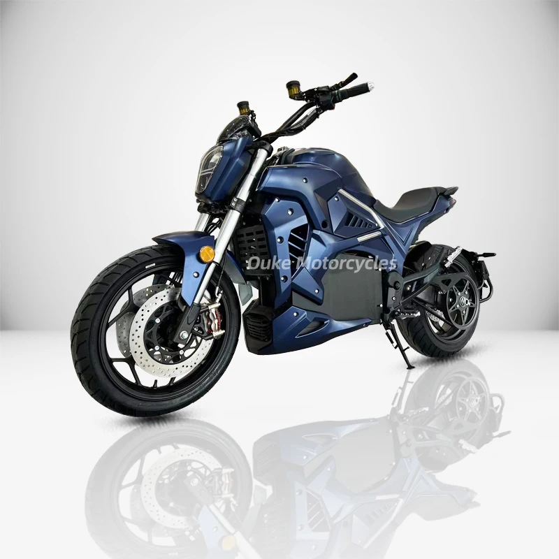 Fastest Speed Adult 2 Wheel Electric Motorcycle High Performance Safe Bike With ABS Braking System 17.4kwh Lithium Battery Pack