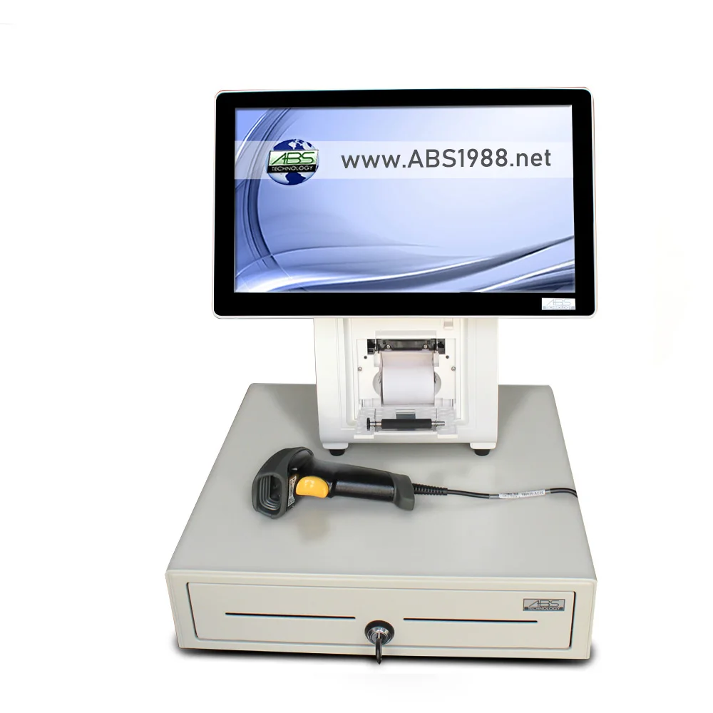 Распродажа 15 6 дюймов двойной экран ABS tabs Tablet Windows POS терминальная система с поддержкой кассового аппарата