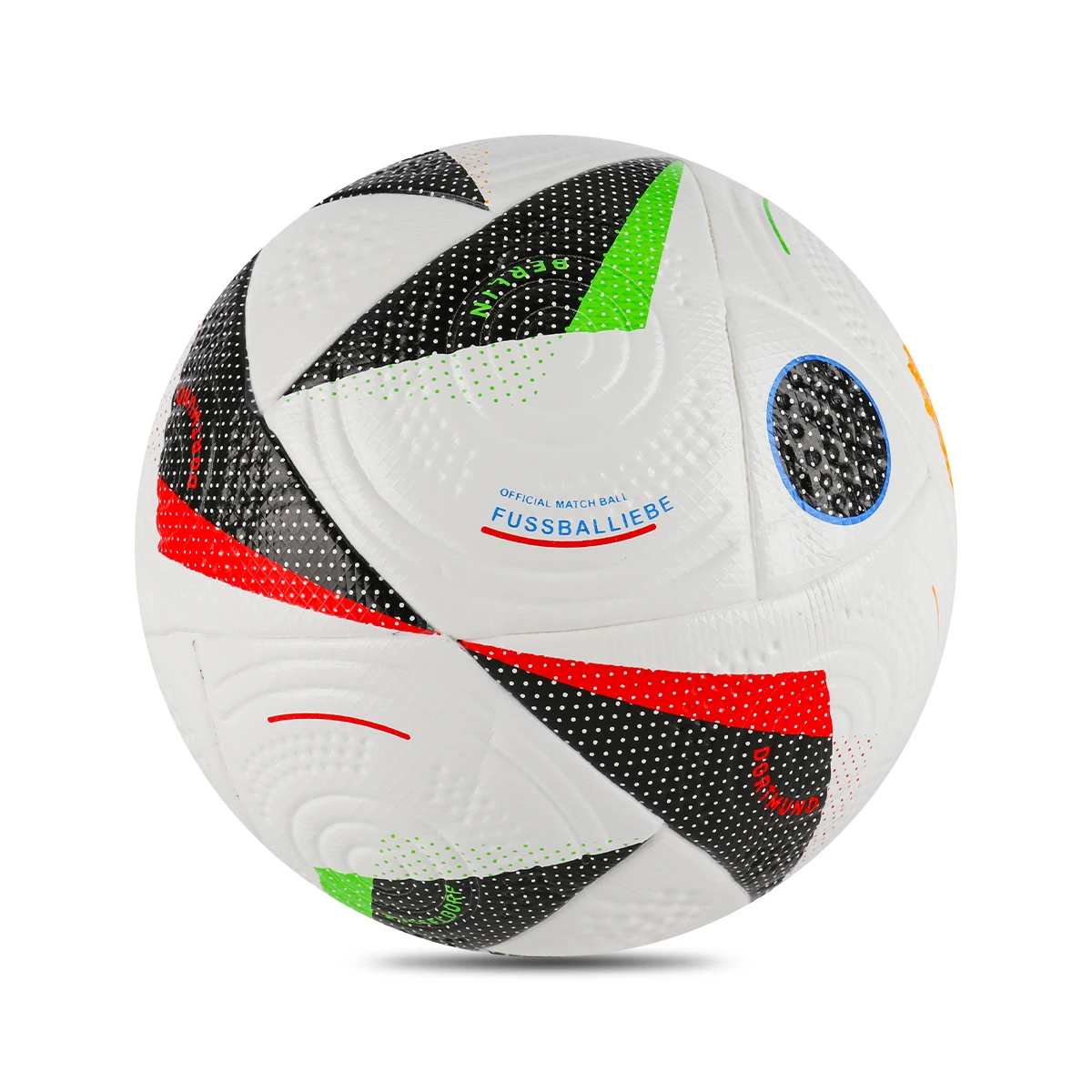 2024 Competition PU Football Hot Selling Size 5 Thermal Bonded Soccer Ball Custom PU Leather Profession Football