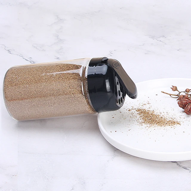 Hot Sale Multipurpose Seasoning Bottle Spice Jar Plastic Salt Pepper Shakers BBQ Seasoning Bottle 100ml 120ml 180ml