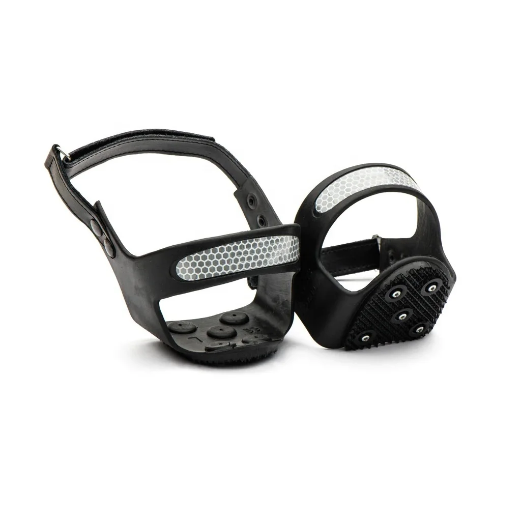 Unisex Anti-Slip Ice Cleats Shoes Boots Covers Grips Traction Aid Crampon Snow Spikes