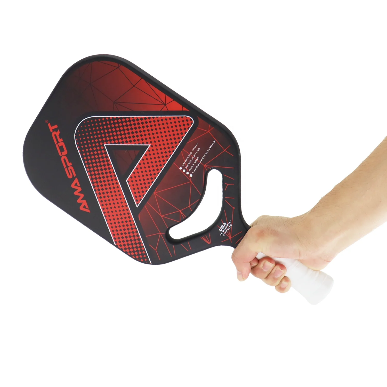 USAPA Approved Graphite Carbon Fiber Edgeless Custom Pickleball Paddle