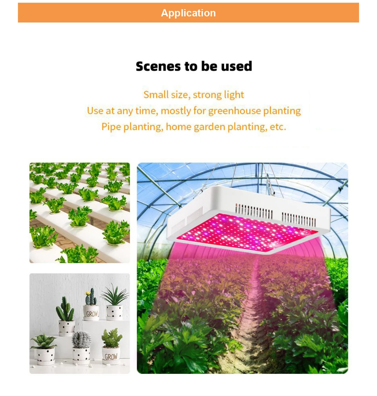 
Wholesale Full Spectrum Dimmable 40W Plant Waterproof Led Uv Grow Light 