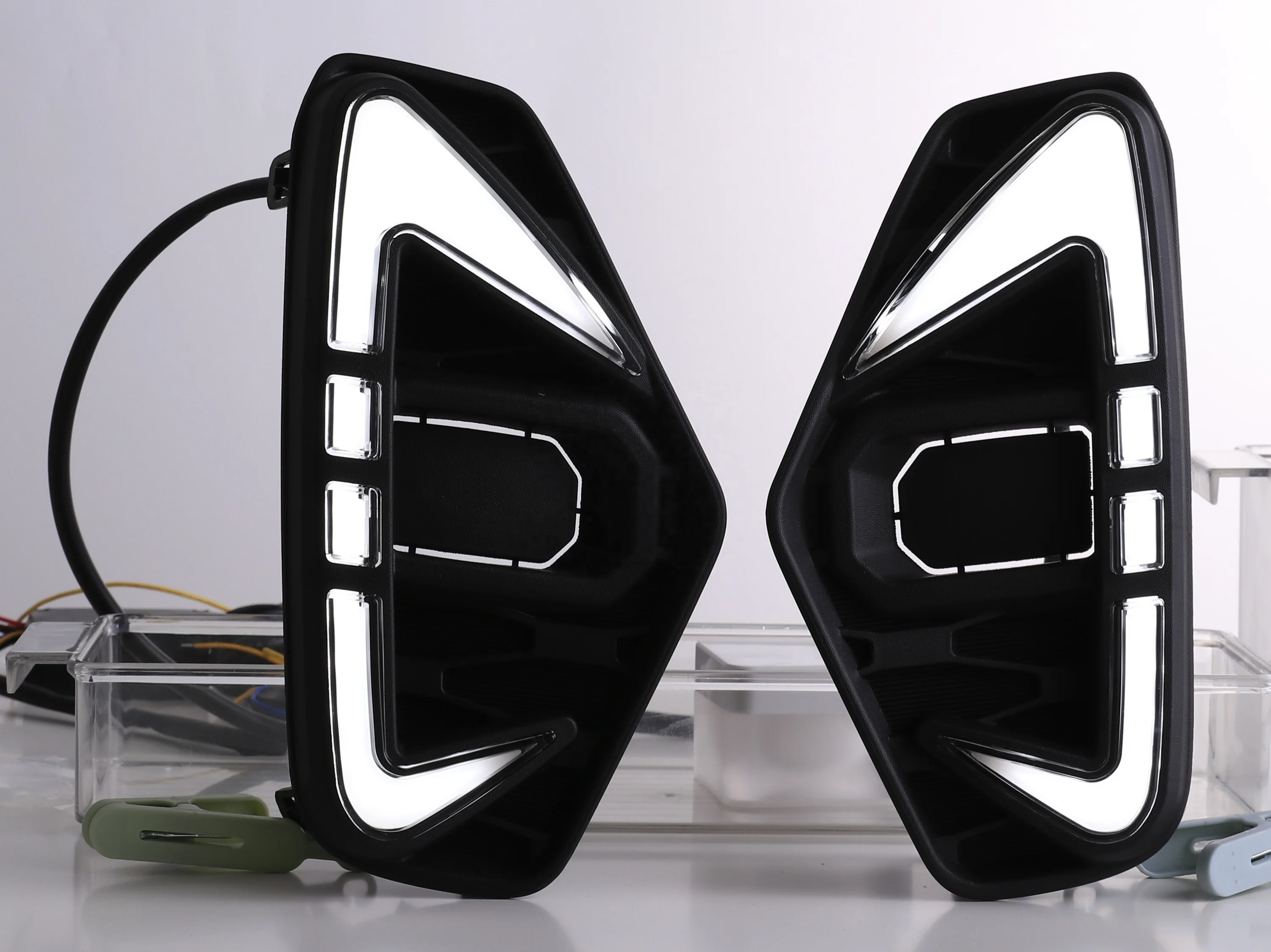 HW 4X4 Pickup Car Accessories Daytime Running Lights DRL For Navara NP300 2021+