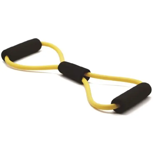 2024 Home Gym Fitness Accessories High Elastic Power Figure 8 Bands Latex Ring Resistance Tubing Toning Tubes Exercise Fitness