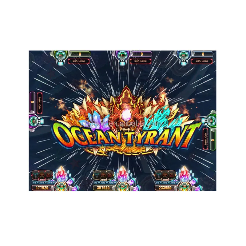 10player fish game Big Bonus Fish hunter game gambling machine Ocean Tyrant