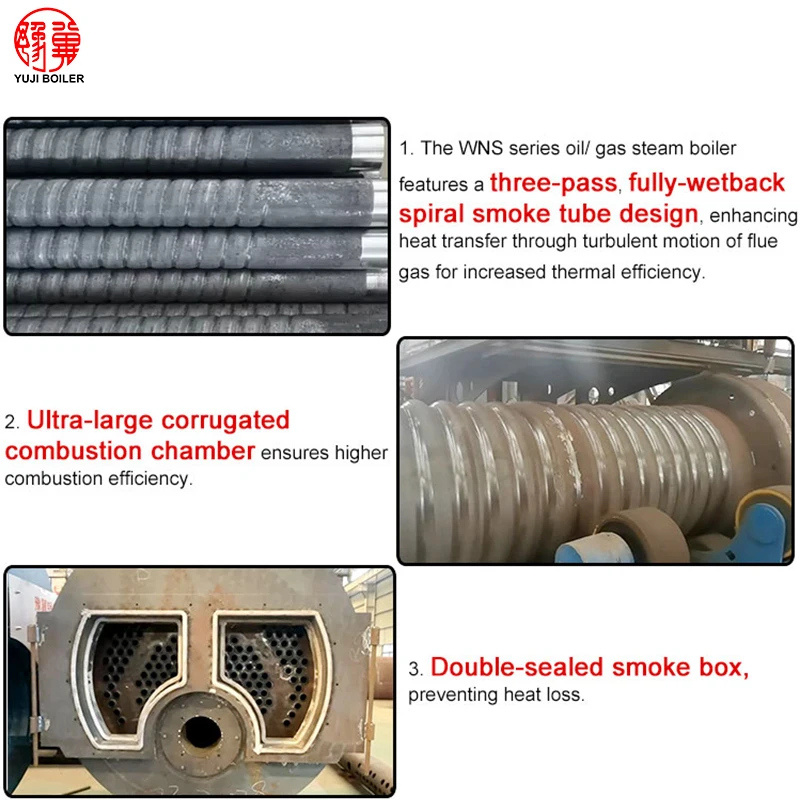 2 3 4 5 6 7 8 9 10 12 15 20 Ton Industrial Use Automatic Steam Boiler Lpg Lng Steam Boiler