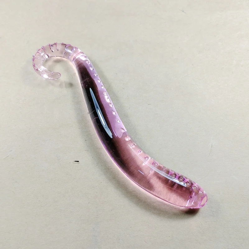 Factory Direct Sale High Quality Glass Sea Animal Dildo/Sea Animal Glass Dildo/Cute Pink Hippocampus Dildo for Adult Sex Life