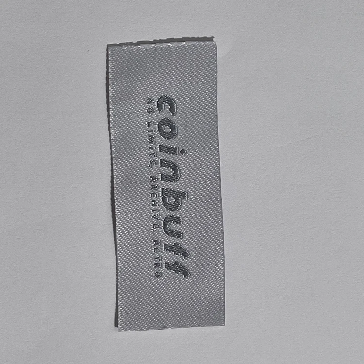 Refined Craft Wholesale Making Private Clothing Size Embroidered Labels Sticker Tags