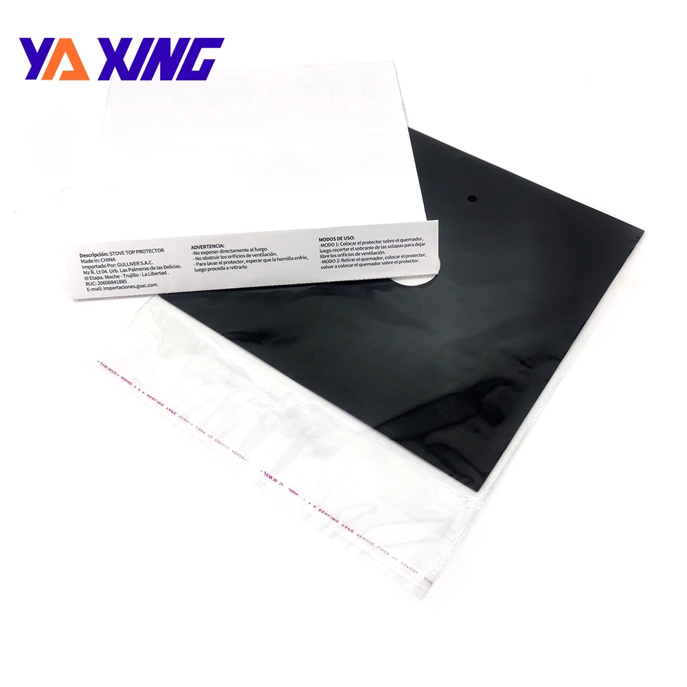 Washable Kitchen Accessories Liner Black Brown And Sliver Burner Cover