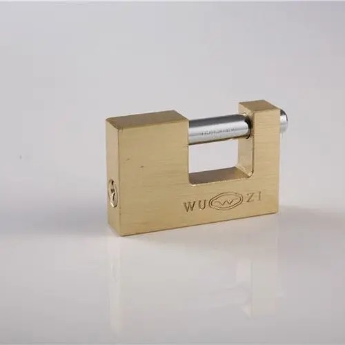 New Arrival Special Design Tri-Circle Cabinet Key Close Shackle Heavy Duty Brass Padlock For Sale