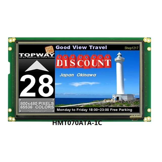
Smart TFT Module High quality 800x480 7