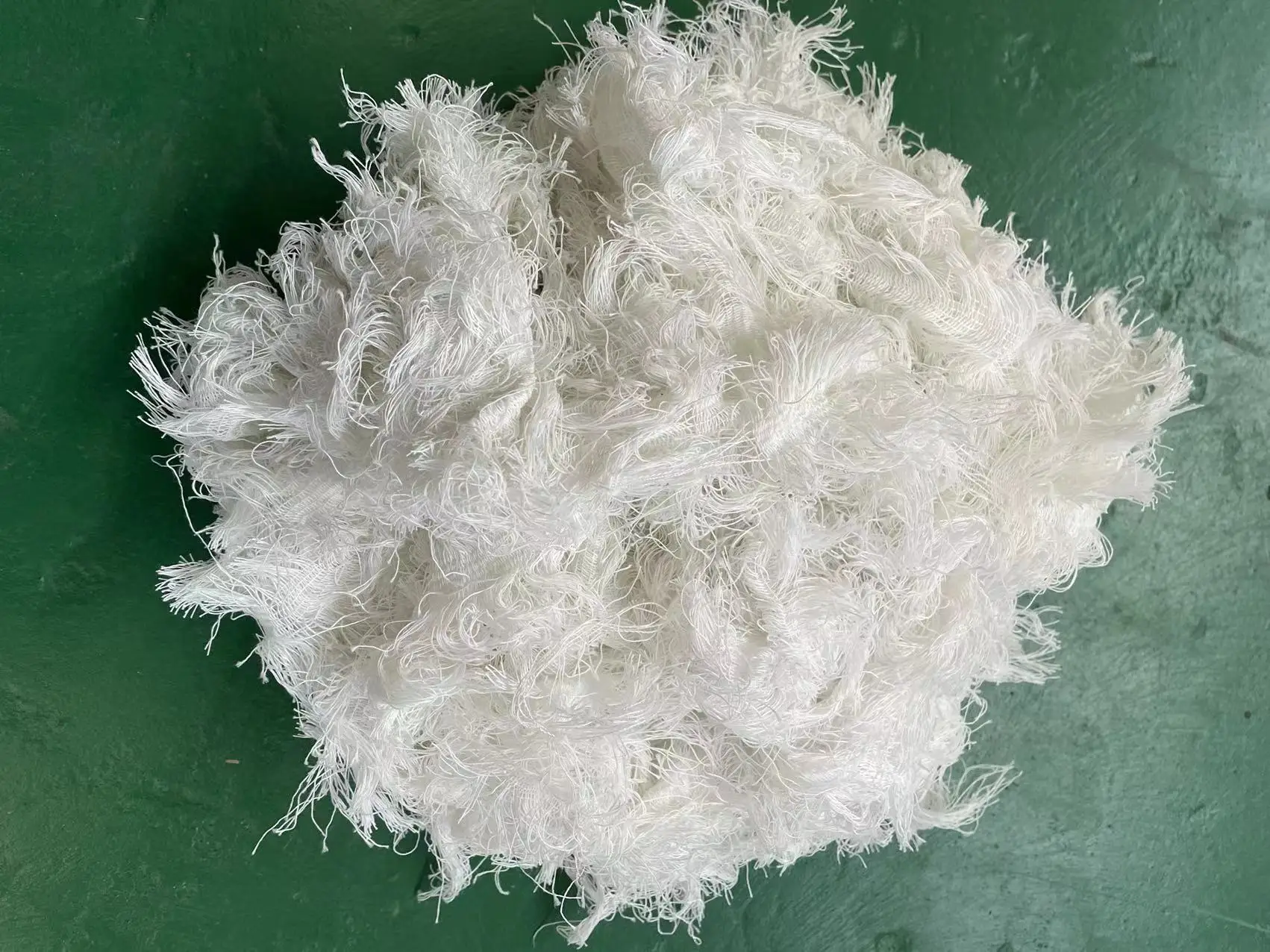 White Cotton Yarn by Machine 100% Wiping Textile Waste Scrap for Steel Making Facilities