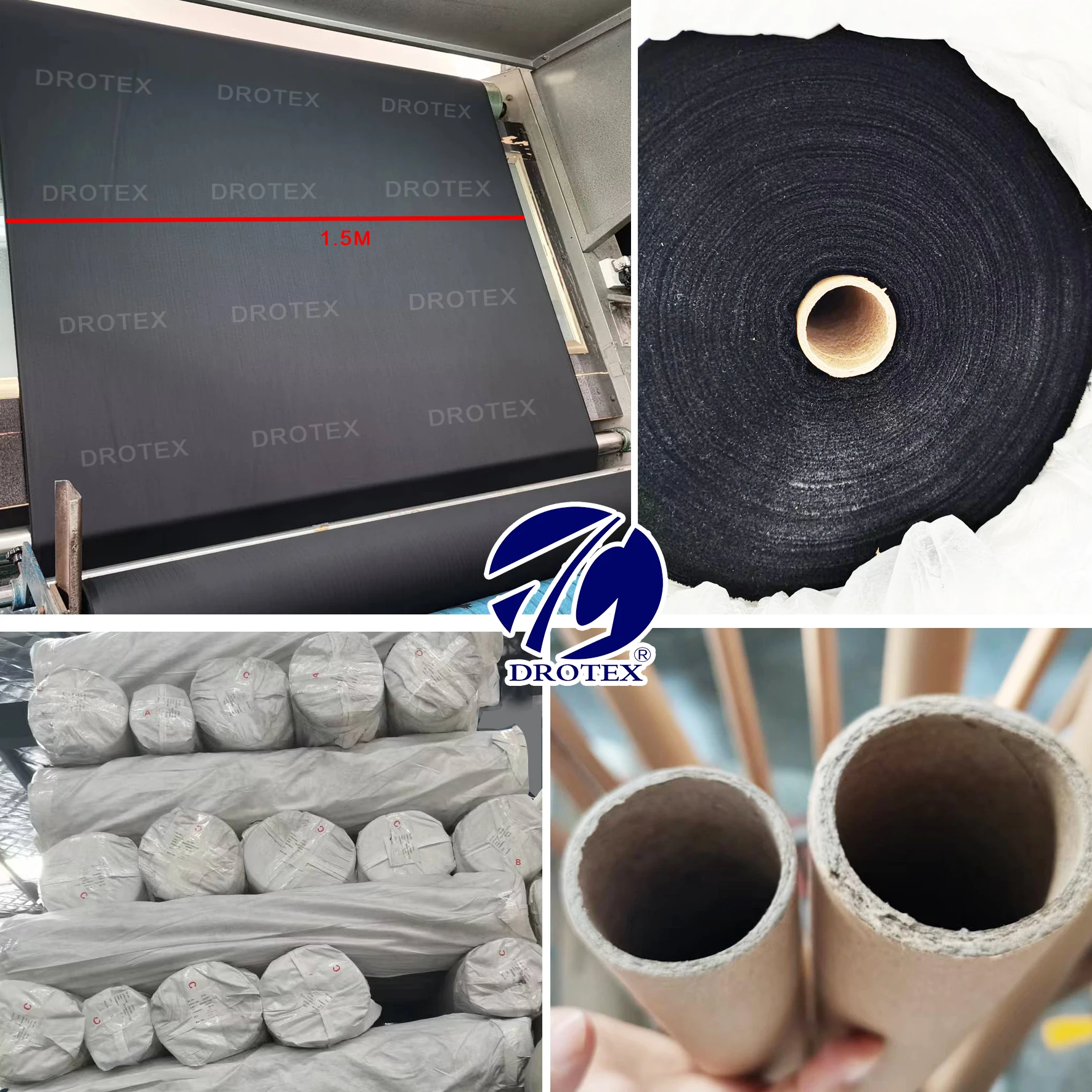 DROTEX OEM ODM 100% Cotton Woven Flame Retardant FR Fabric Workwear Fabric