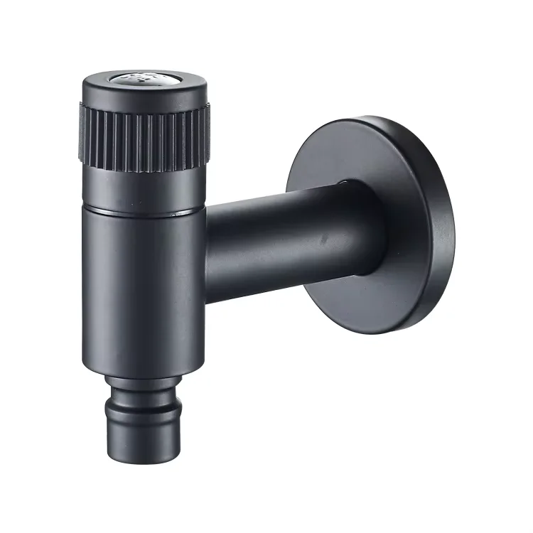 2024 New develop Stainless steel 304 black faucet water tap wall mounted black bibcock