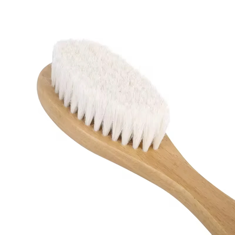 Hot Selling Good Quality Soft Bristles Hair brush Wooden Bristle Comb Wooden Baby Hair Brush For Newborns Massager