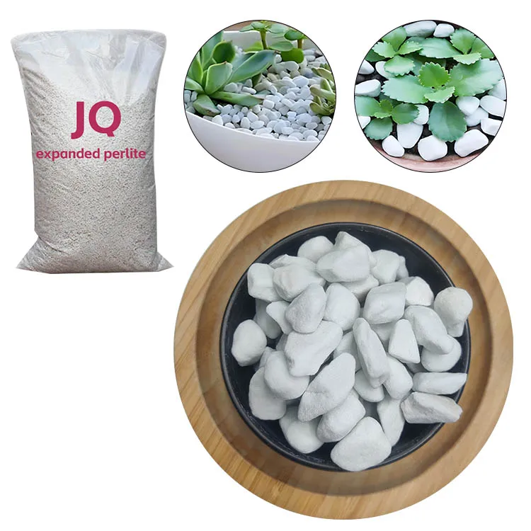 Horticultural perlite soil for flower planting with good air permeability and water retention