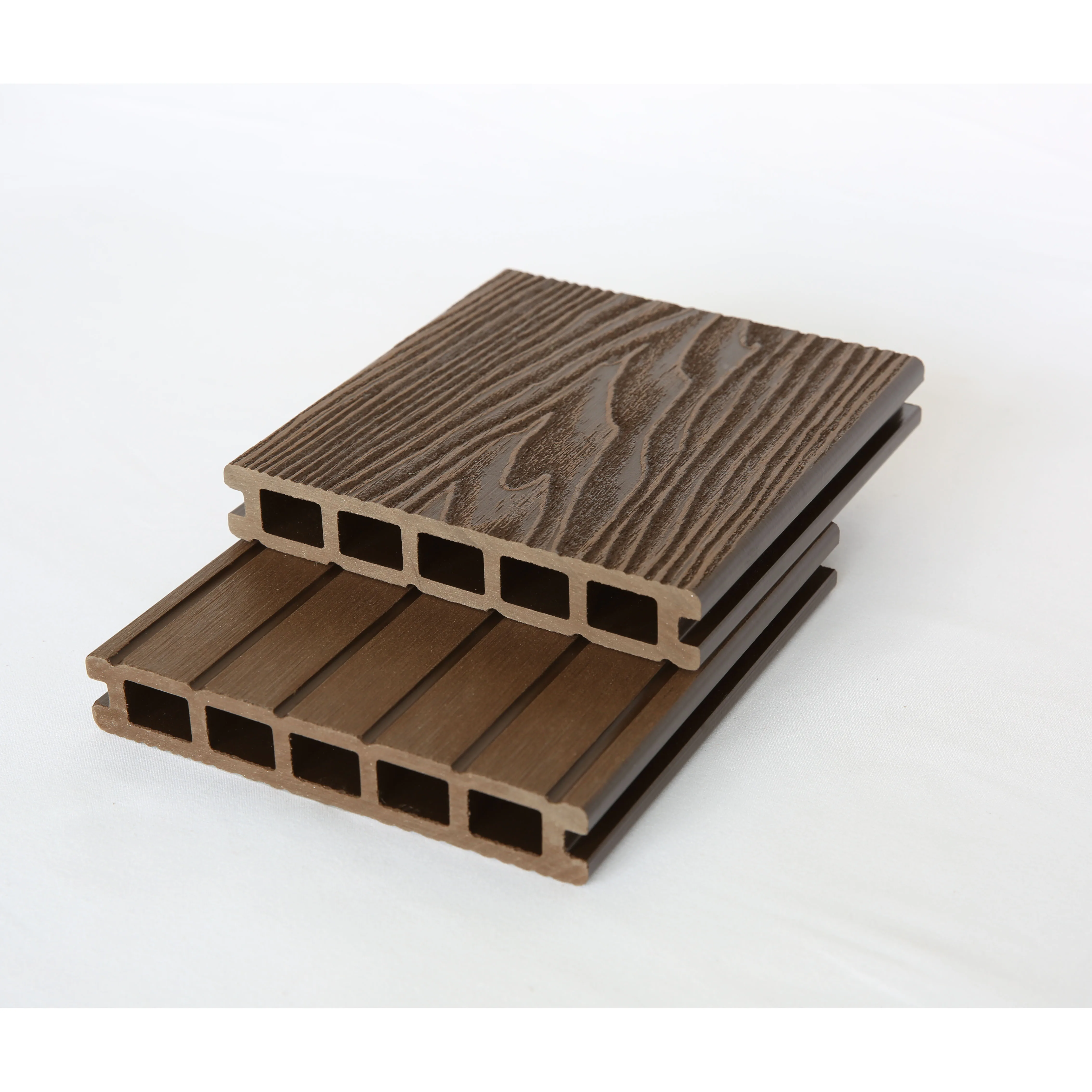 one board two colors wpc decking line machine wpc diy decking products wpc outdoor strand woven bamboo decking