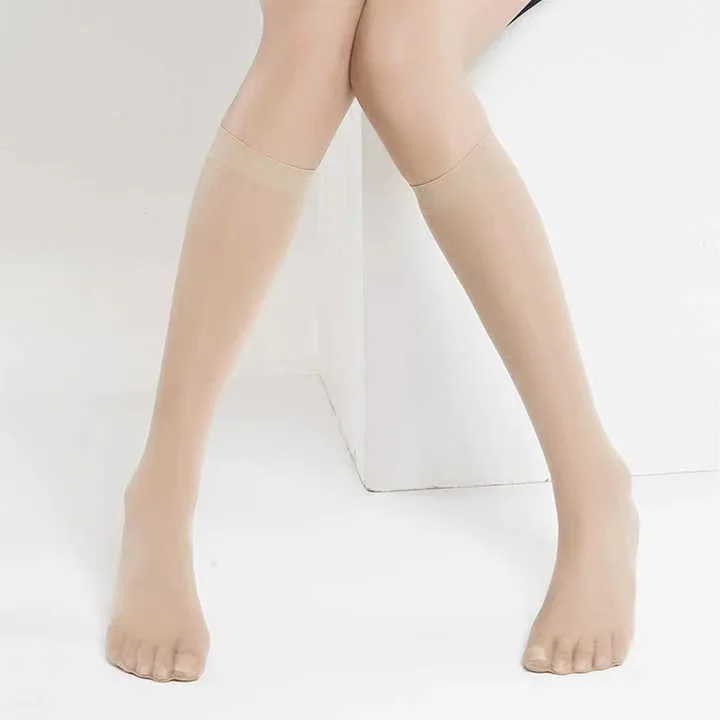 Sheer Knee High Socks Pantyhose Sock Sheer Knee Ladies Body Socks