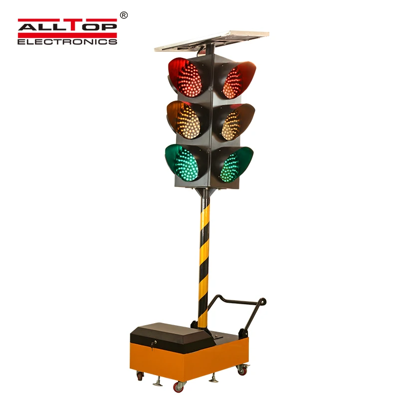 ALLTOP Hot Sale Solar Charging Ip65 Energy Saving Outdoor 75w Led Solar Traffic Light