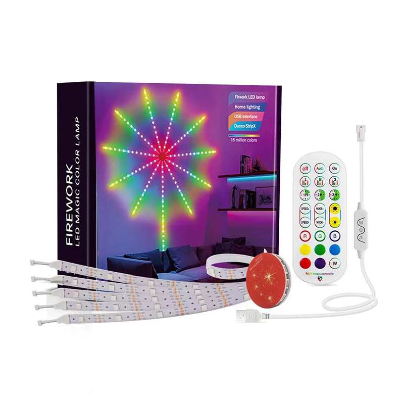 Led Flexible Strips Bt Magic Color Mobile App Music Rhythm Bedroom Atmosphere Light Smart Led Pixel Strip